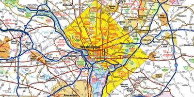 Washington dc køreplan
