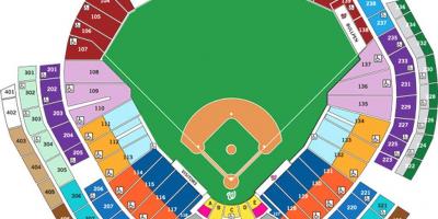 Washington statsborgere ballpark kort